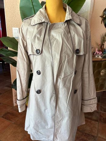 Trench beige printemps