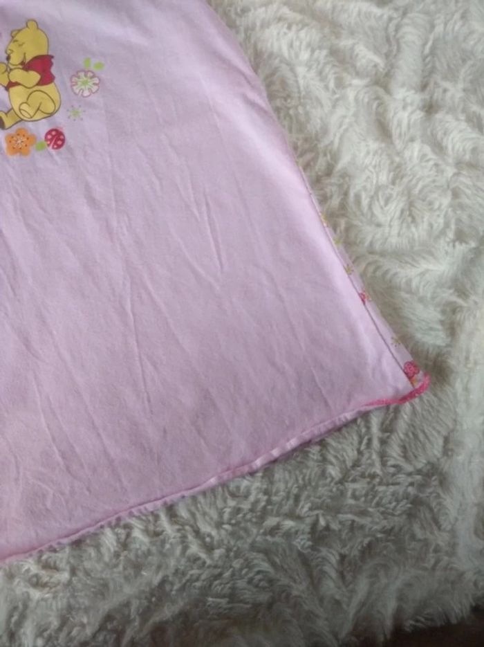 Robe Fille 12 mois Winnie l'ourson Fleurs Disney 100% coton - photo numéro 8