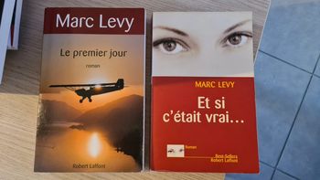 Lot livres brochés Marc Levy