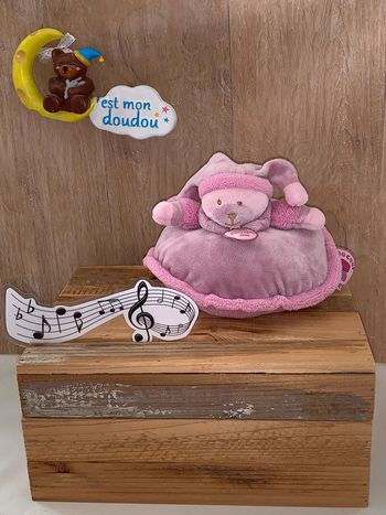 Doudou musical 🎶 ours macaron de doudou et compagnie