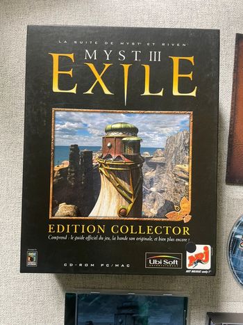 Myst III 3 - Exile - edition collector - big box - Ubi soft - Jeu PC - NRJ