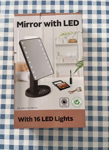 Miroir avec led