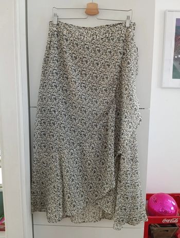 Jupe midi à fleurs Zizi taille 42