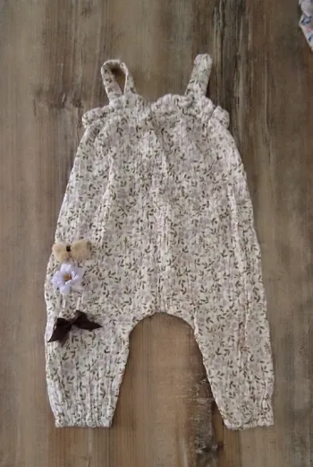Combinaison pantalon fleuri fille Zara