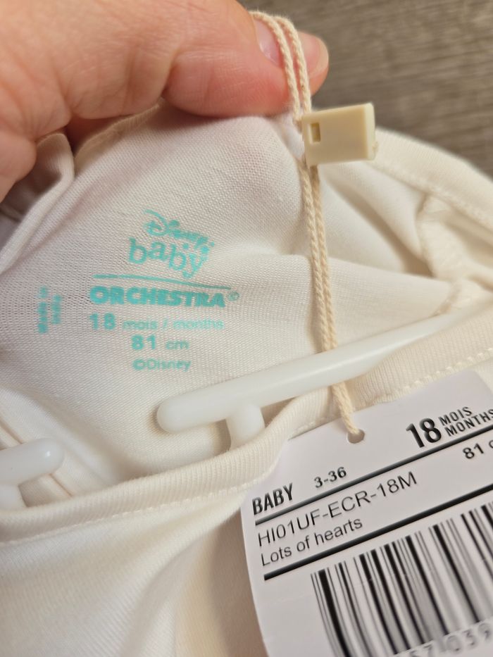 Vêtement Bébé Fille - T-shirt/ Haut Minnie - Disney - 18 mois 81 cm - photo numéro 5