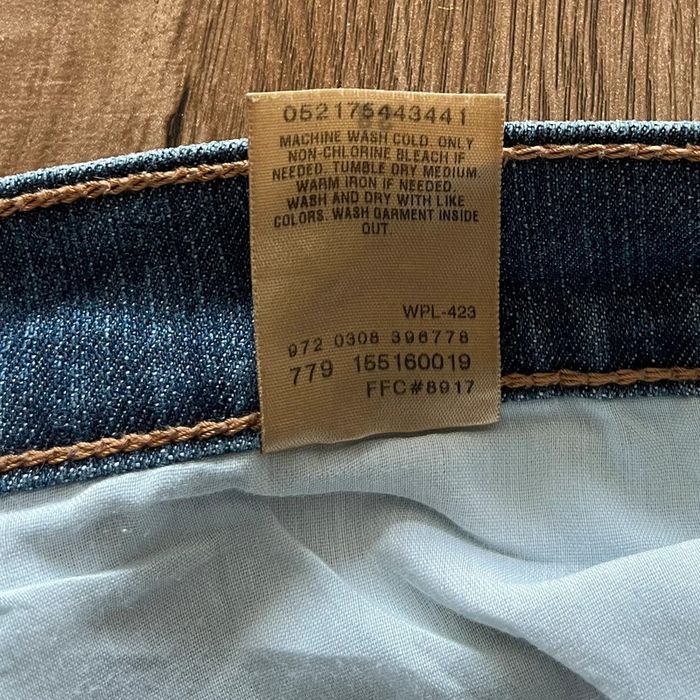 Jean/pantalon bleu Levi's 515 Bootcut/flare/évasé, femme, taille : W 28 (38 taille française) - photo numéro 7