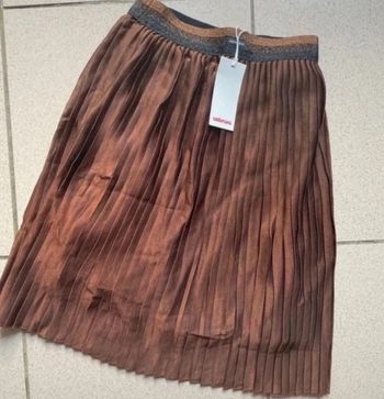 Jupe plissée, taille élastique de marque Catimini taille 4 ans neuve valeur 59€