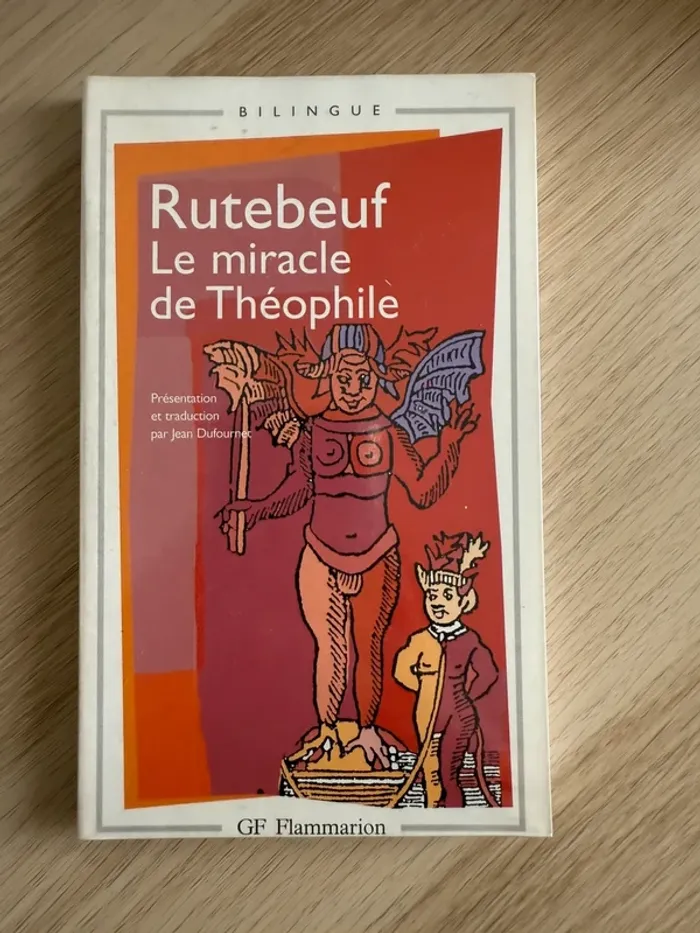 Rutebeuf le miracle de Théophile