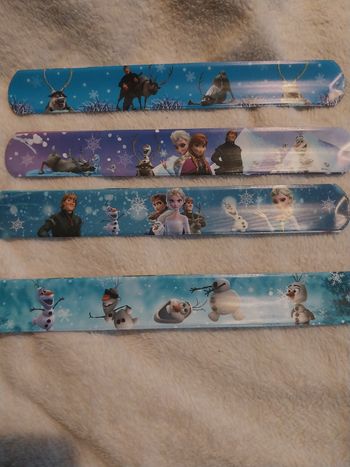 Bracelets à clipser reine des neiges