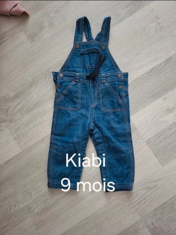 Salopette "Kiabi" 9mois
