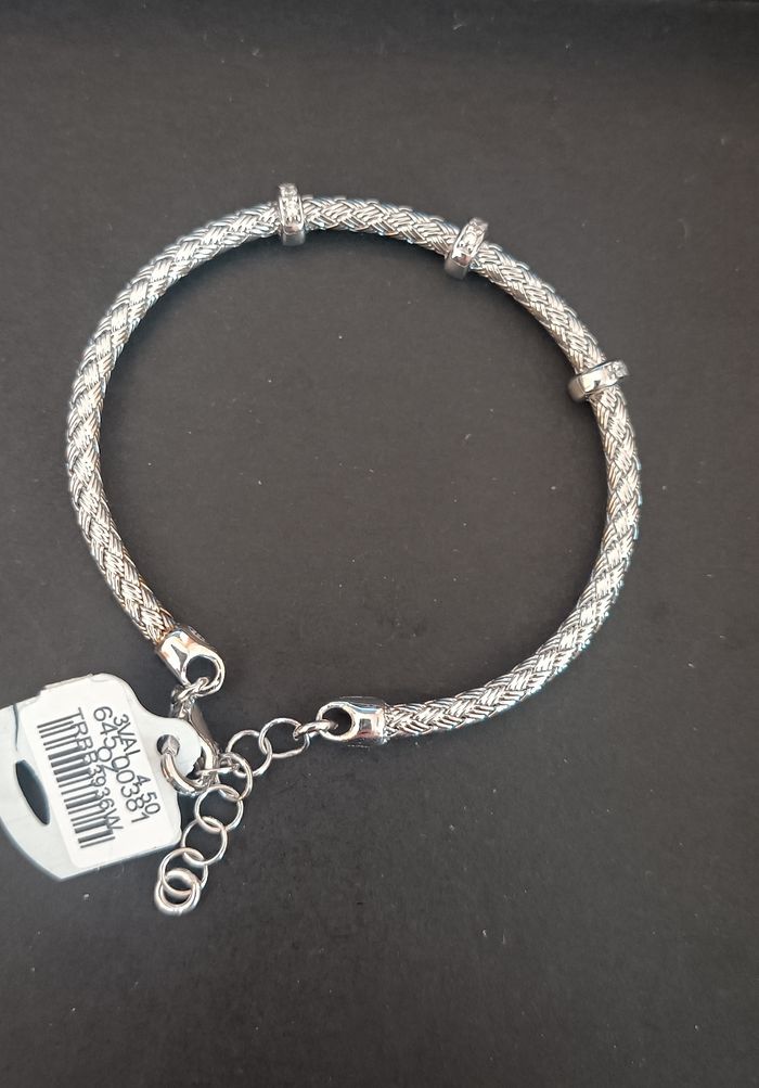 Bracelet Valenzi pour Enfant. Argent blanc 925, et oxydes de zirconium. Neuf - photo numéro 2