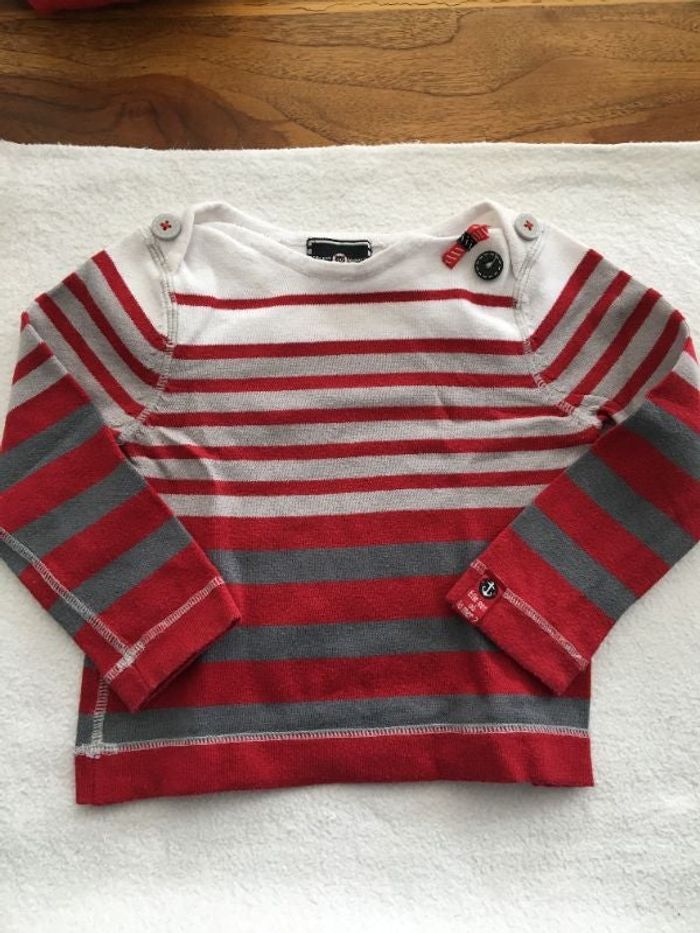 Pull/marinière 2 ans