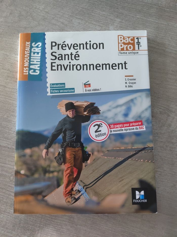 Livre scolaire prévention santé environnement - photo numéro 2