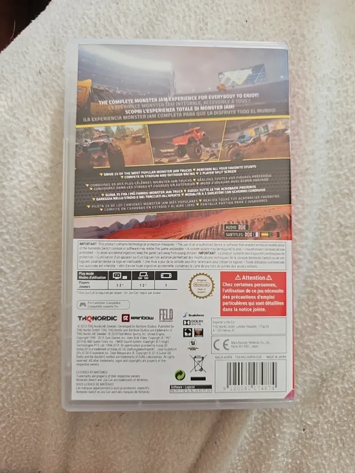 Jeu switch - photo numéro 3