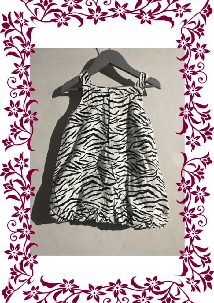 Robe zebré 18 mois - photo numéro 2