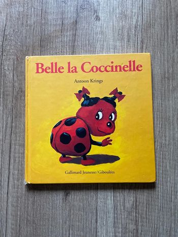 Livre belle la coccinelle