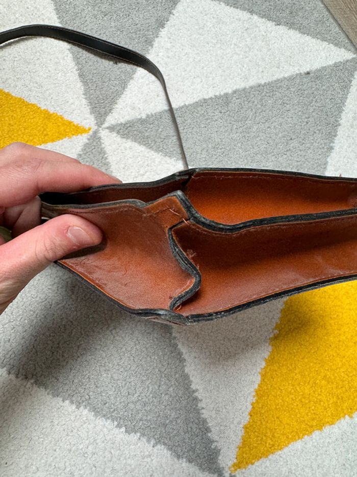 Sacoche en cuir vintage - photo numéro 6