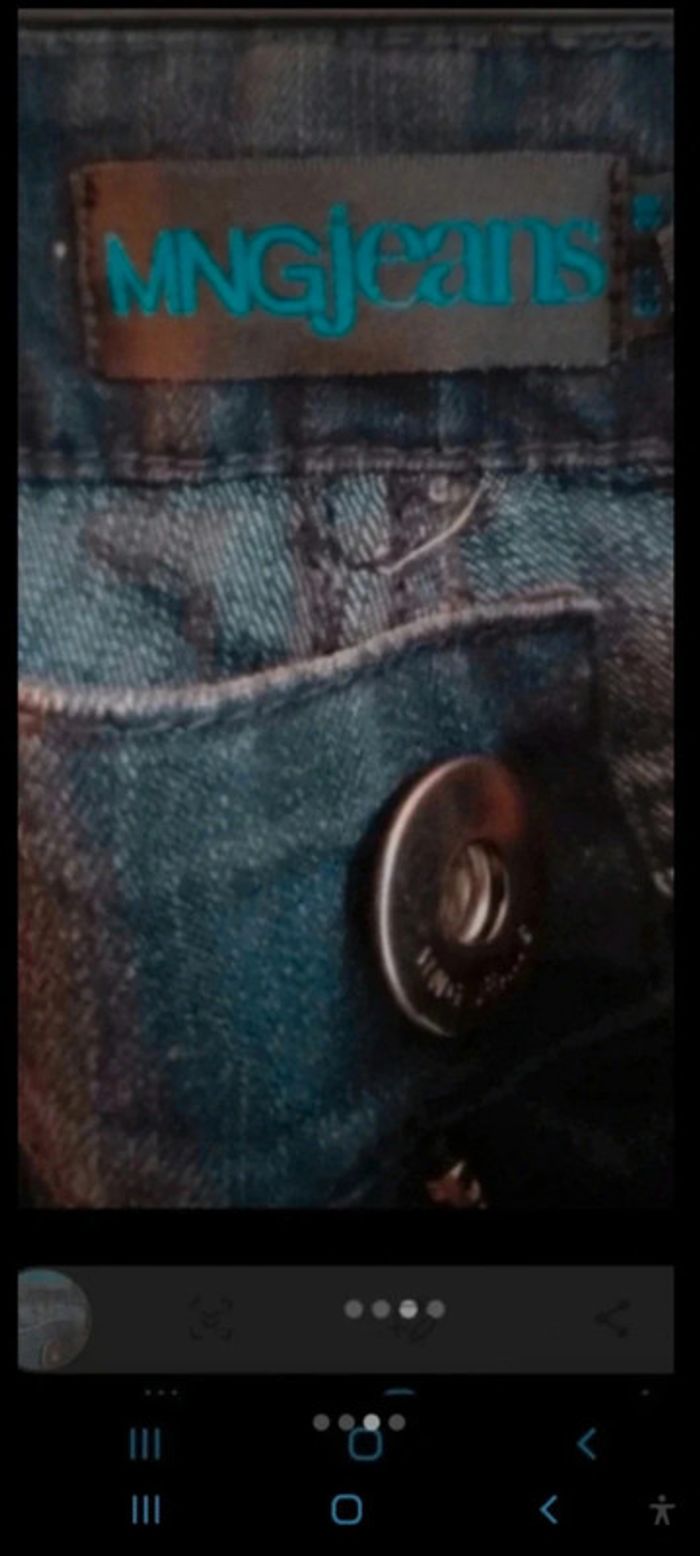Jeans femme neuf avec étiquette Taille 38 mng Jeans - photo numéro 3