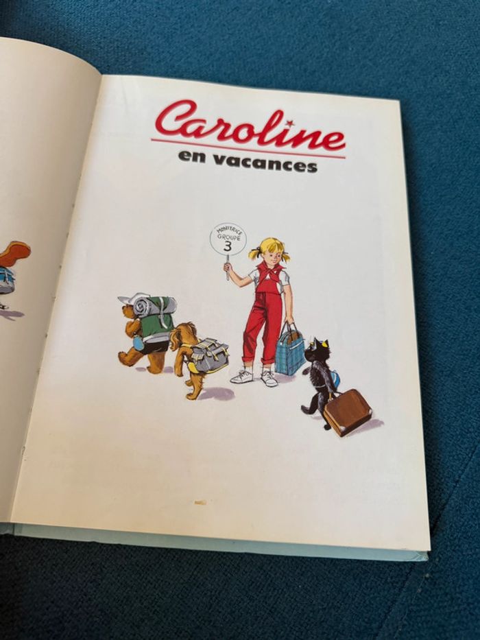 Livre Pierre Probst La croisière de Caroline + en randonnée + en vacances bd album - photo numéro 3