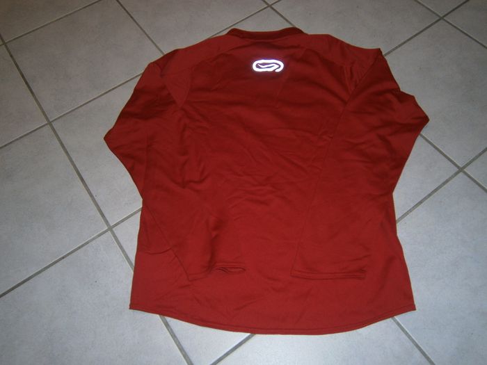 Tee-shirt ML sport rouge DECATHLON Taille S - photo numéro 7