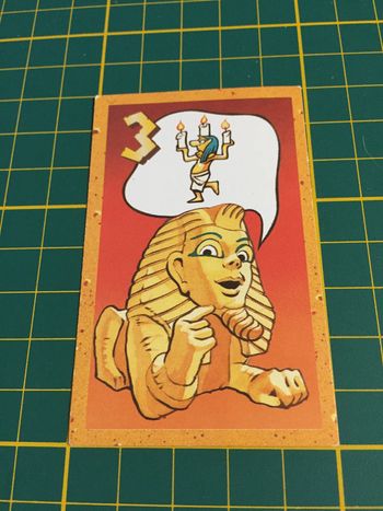 Carte trésor Egyptien 3 pièce détachée jeu de société Ramsès II Ravensburger #A65
