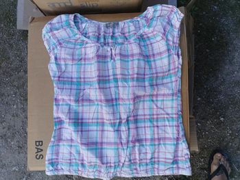 Tee shirt mc carreaux