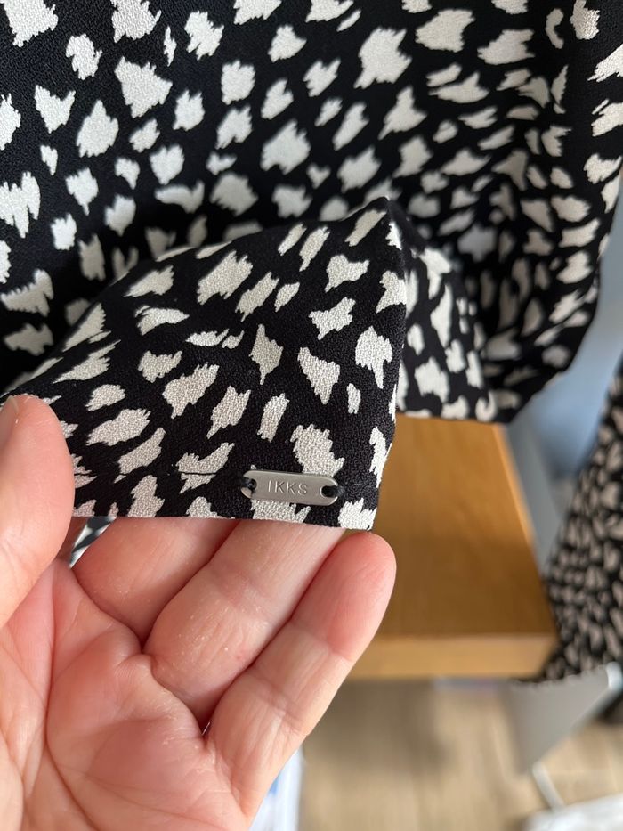 Blouse chemise ikks taille 12 ans neuve - photo numéro 3