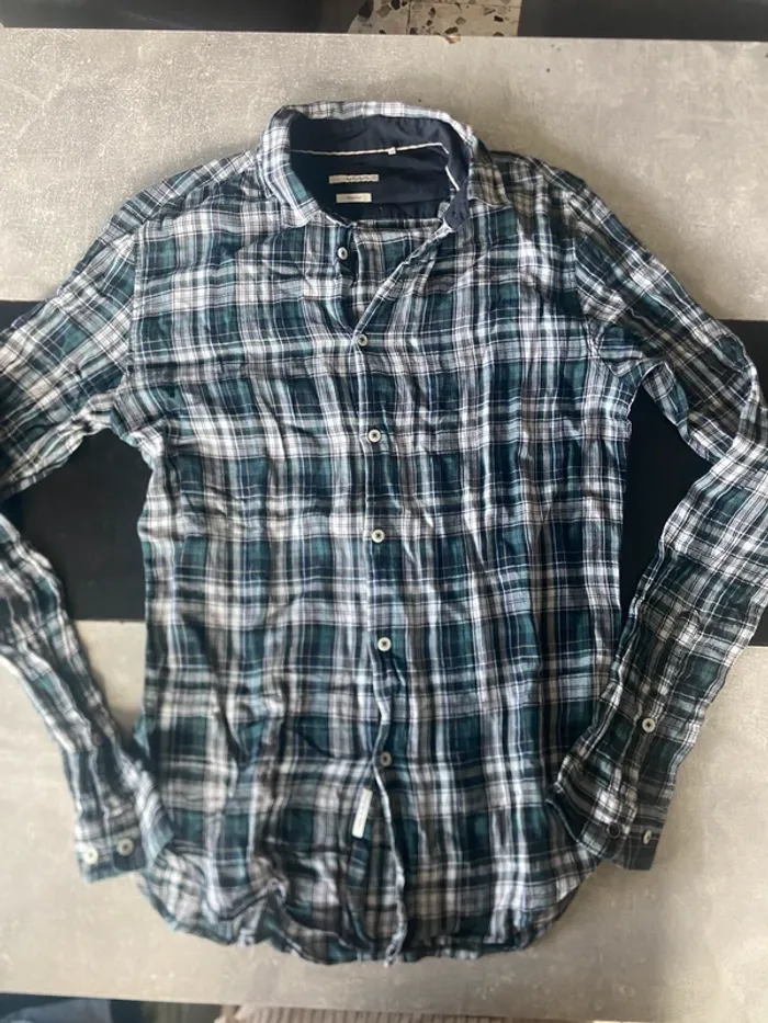 Chemise à carreaux S - IKKS