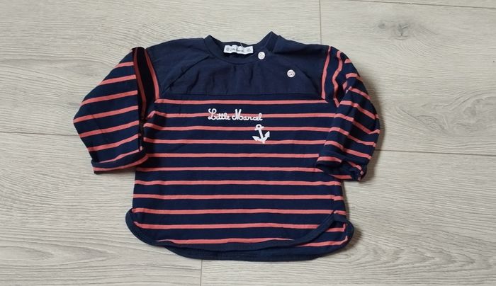 T-shirt ML mixte 12 mois little marcel