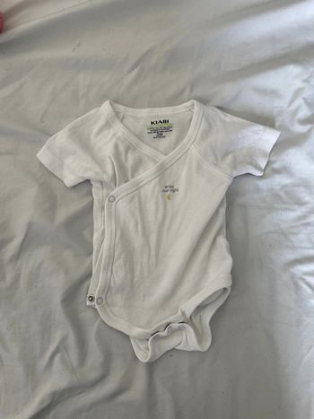 Body manches courtes cache cœur