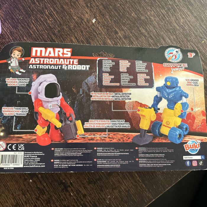 Lot de 2 coffrets buki thème espace - photo numéro 3