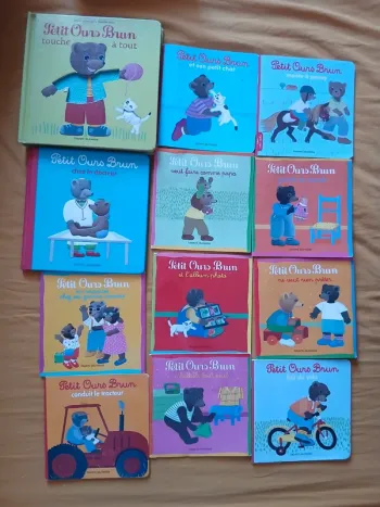 Lot de 12 livres de Petit Ours Brun 📚🐻