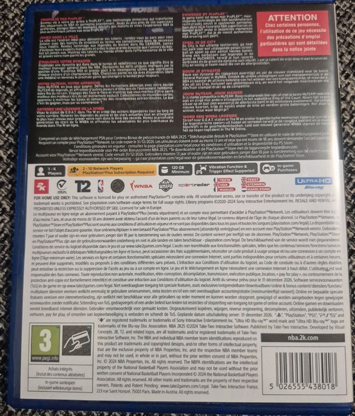 2k25 ps5 - photo numéro 2
