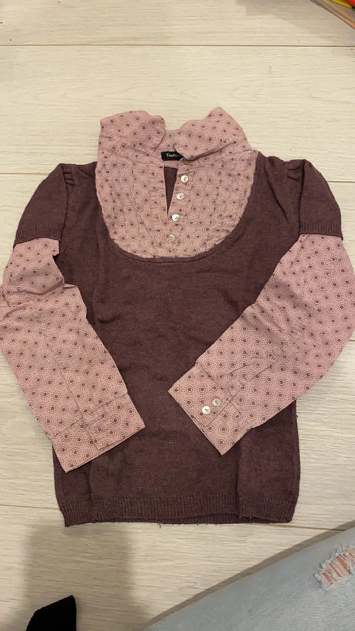 Pull chemise