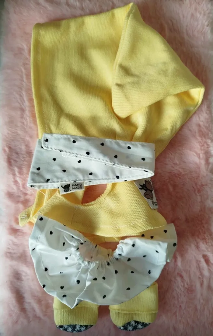 Vêtements pour cotton doll, plush doll , idol ( kiiro aki ) - photo numéro 2