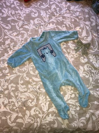 Pyjama velours 3 mois