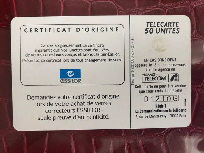 Lot 9 télécartes France 1991 French Phonecards 1991 - photo numéro 5