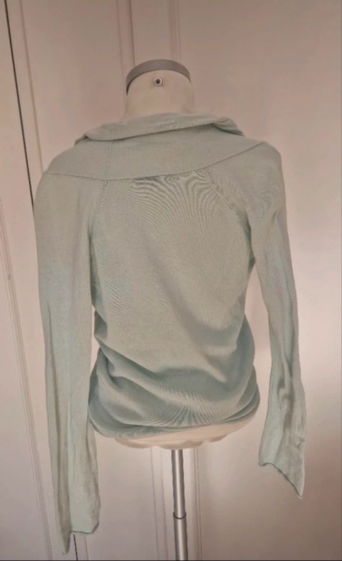 Pull vert d’eau XS/S - photo numéro 2