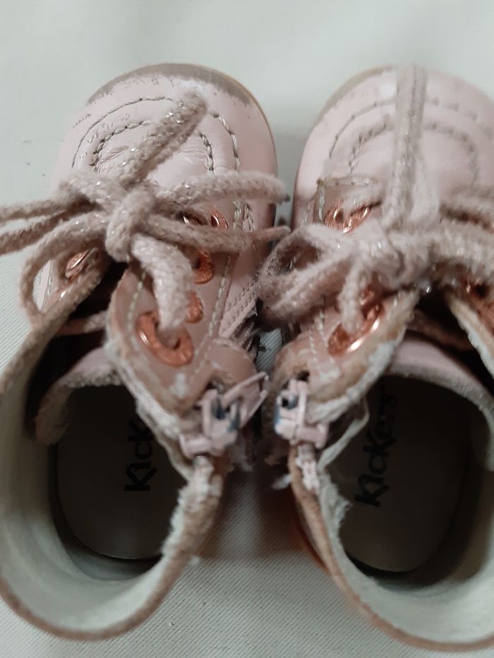 Chaussures premiers pas fille - Kickers - 19 - photo numéro 5