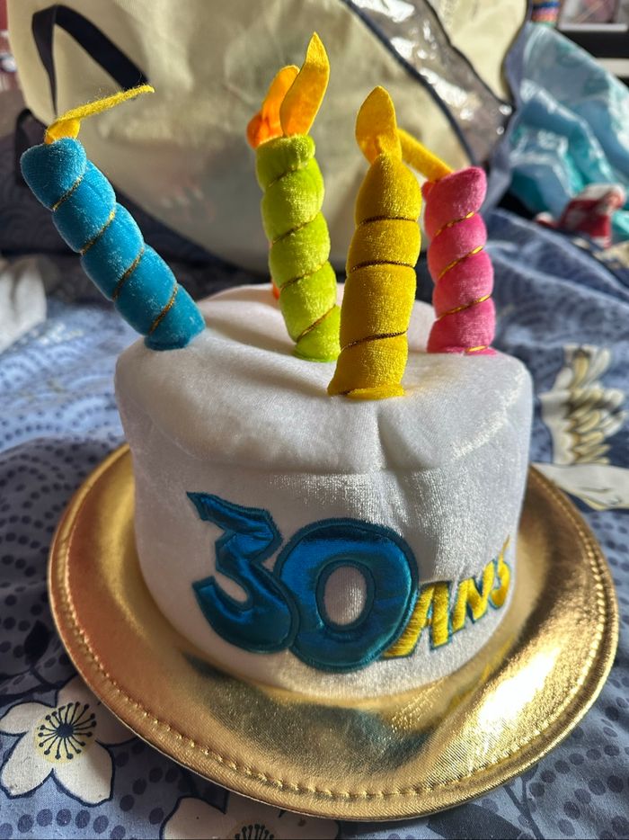 Chapeau anniversaire - photo numéro 2