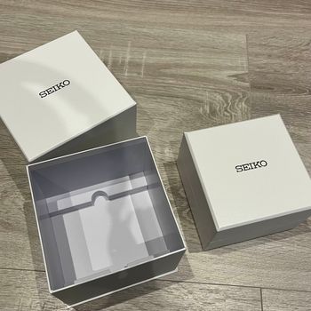 Coffret de montre Seiko 