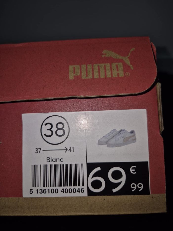 Chaussures neuves femme Puma T38 - photo numéro 7