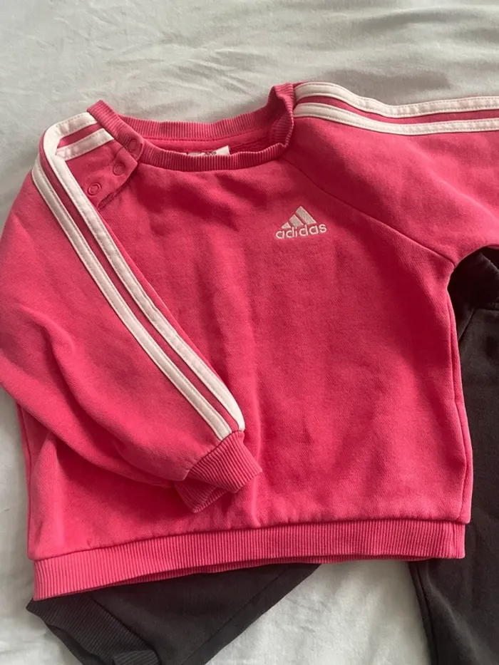Ensemble fille adidas 6/9 mois - photo numéro 2