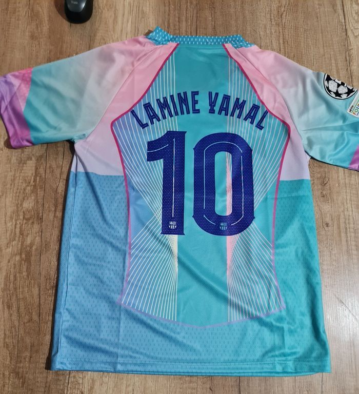 Maillot de football - FC Barcelone - Lamine Yamal - Taille L - photo numéro 2