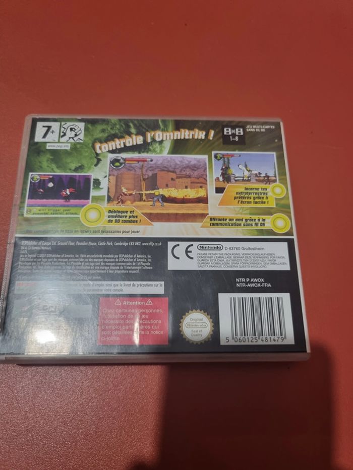 lot de 3 jeux nintendo ds looney tunes kirikou chasseurs de dragons et ben 10 - photo numéro 2