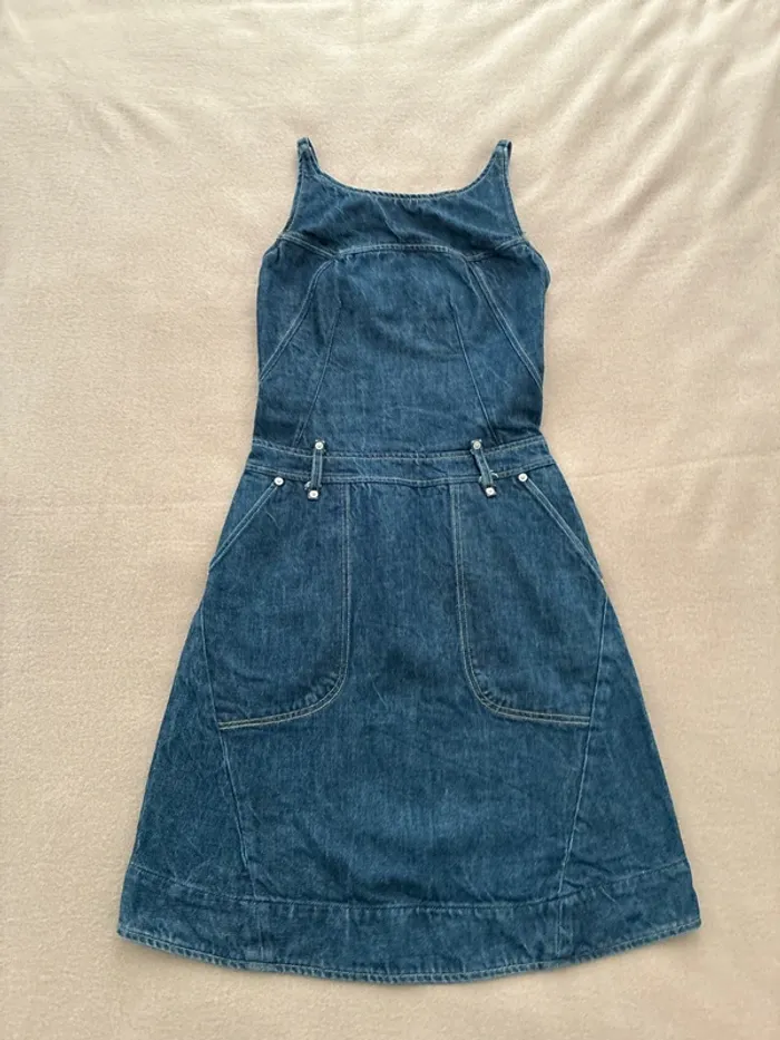 Robe jean Levis taille XS en très bon état - photo numéro 5