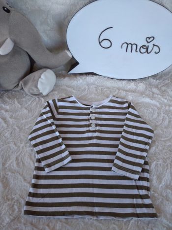 Polo manches longues Garçon 6 mois Tex