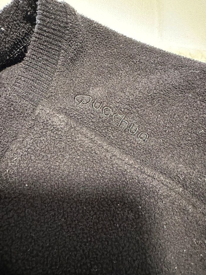 Polaire Quechua noir avec col rond - photo numéro 6