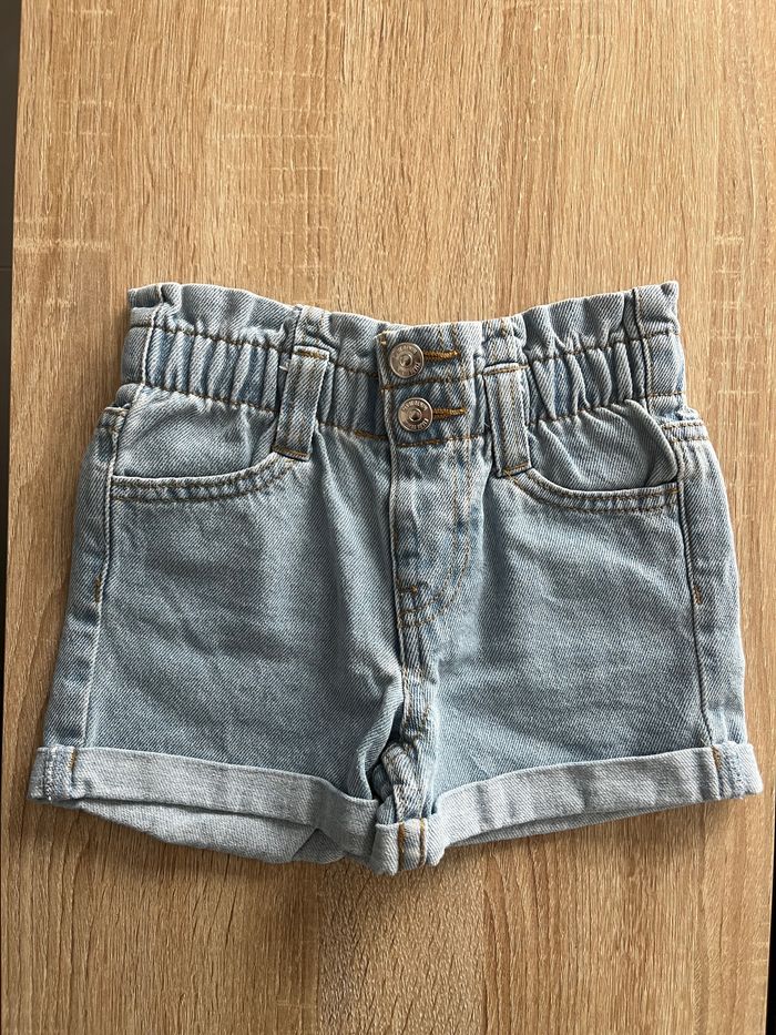 Short en jean clair fille 3 ans kiabi