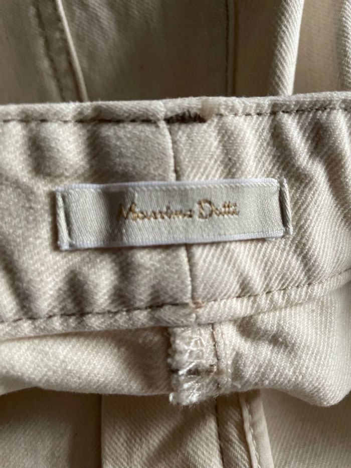 Jean crème Massimo Dutti neuf taille 42 - photo numéro 5